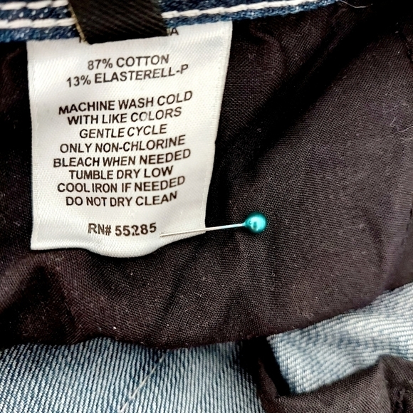 EXPRESS JEANS Stella Boot Cut Size 4 Distressed - Picture 5 of 15